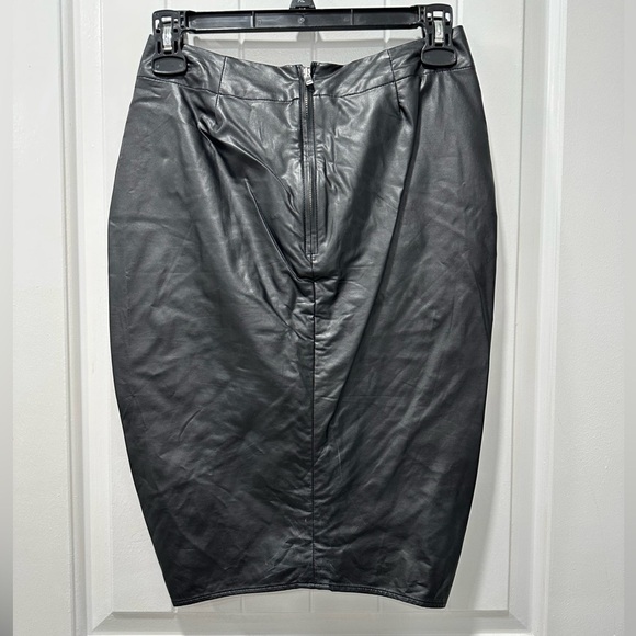 Isabel Marant Etoile - Faux Leather Mini Skirt - Picture 5 of 8